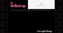 Desktop Screenshot of dolledup.com.au